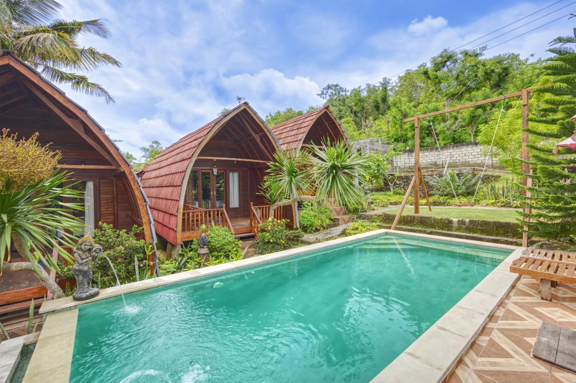 Dnr Lumbung Garden Hotel Toyapakeh Exterior foto